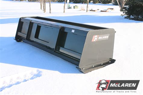 skid steer snow push box|skid steer snow plow reviews.